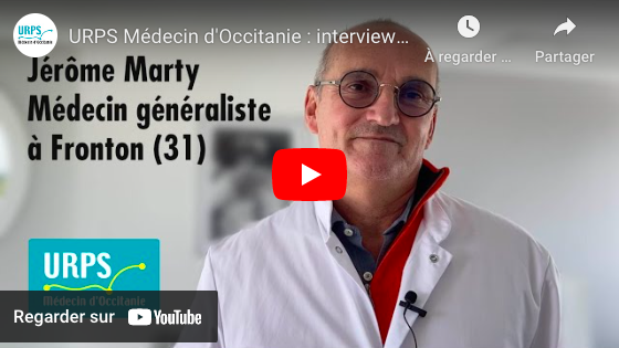 Jérôme Marty, médecin généraliste à Fronton