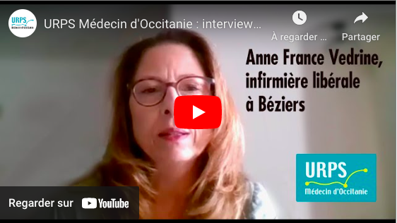 Anne France Vedrine, infirmière libérale à Béziers