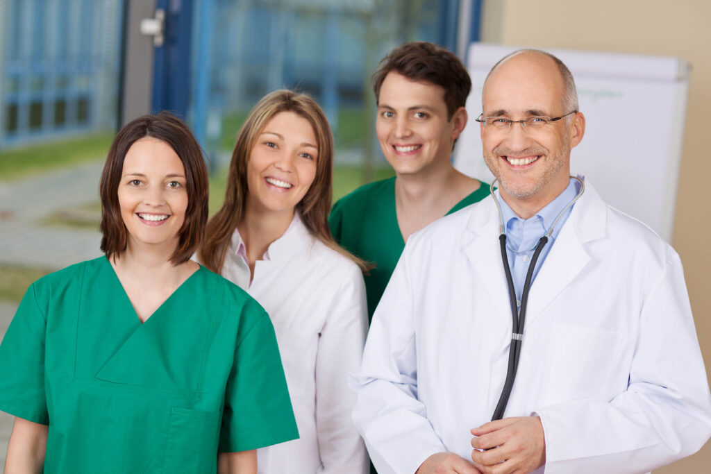 Travail de groupe médecins